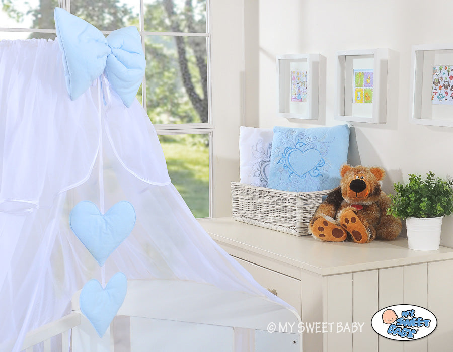 Mosquito-net made of chiffon- Chic blue