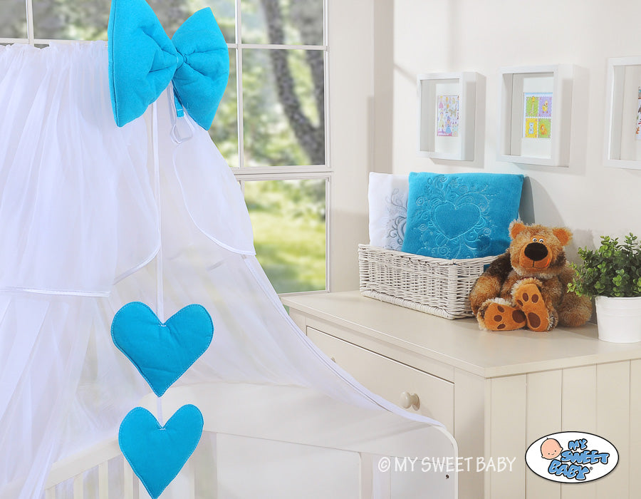 Mosquito-net made of chiffon- Chic turquoise