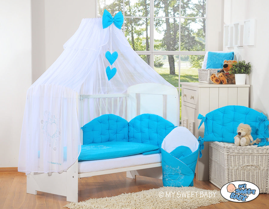 Mosquito-net made of chiffon- Chic turquoise