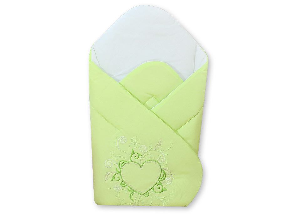 Babynest with stiffening - Chic green
