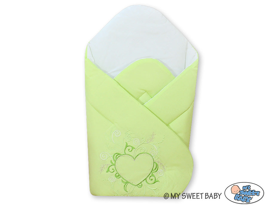 Babynest with stiffening - Chic green