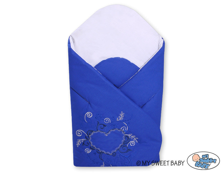 Babynest with stiffening - Chic navy blue