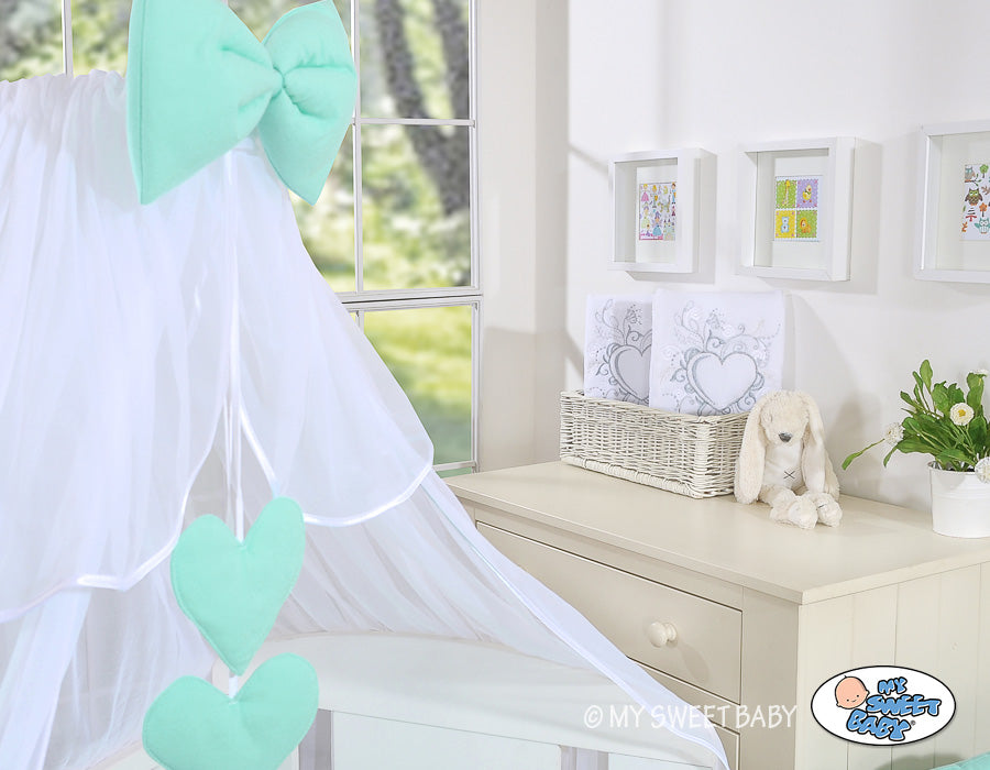 Mosquito-net made of chiffon- Chic mint