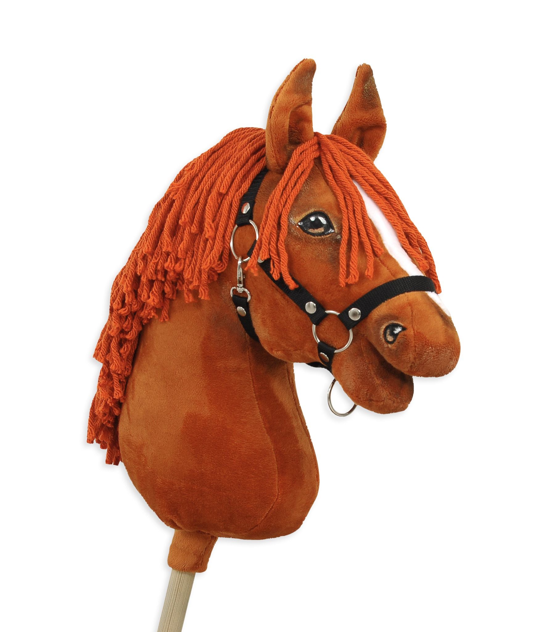 Horse on a stick Super Hobby Horse Premium  - chestnut horse A3