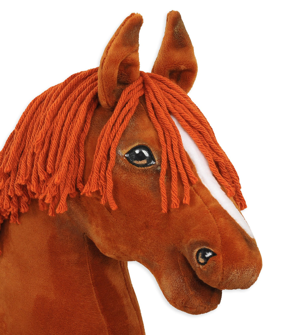 Horse on a stick Super Hobby Horse Premium  - chestnut horse A3