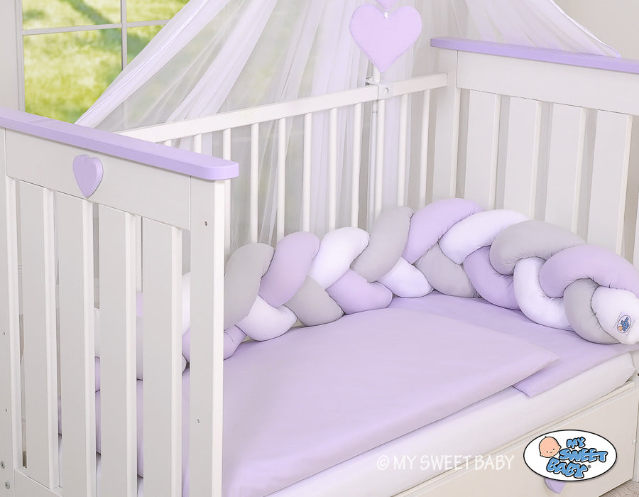 Mosquito-net made of chiffon- white