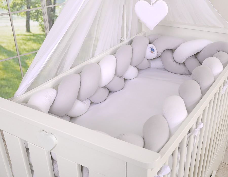 Knot bumper XXL- white-gray