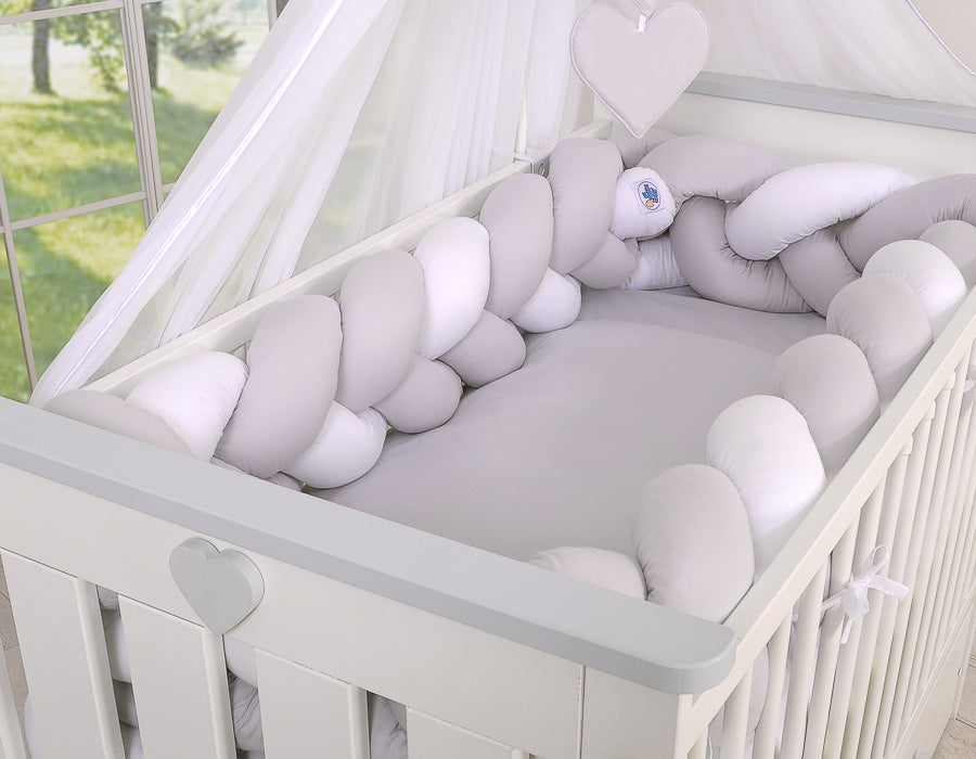 Knot bumper XXL- white-gray