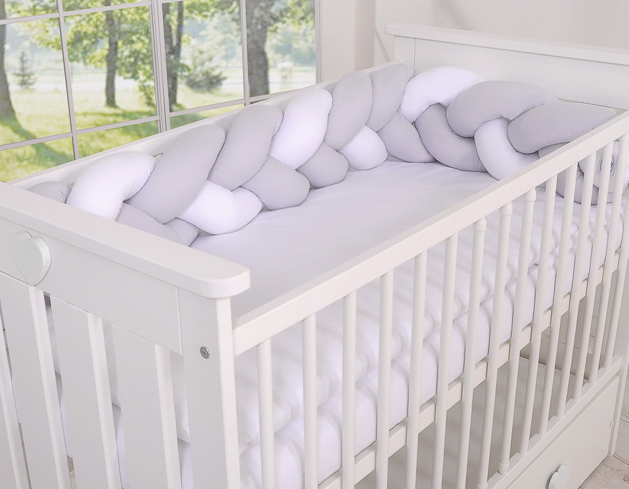 Knot bumper- white-gray