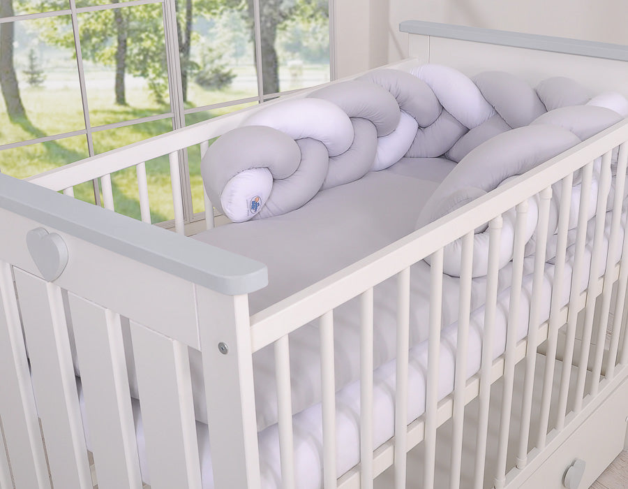 Knot bumper- white-gray