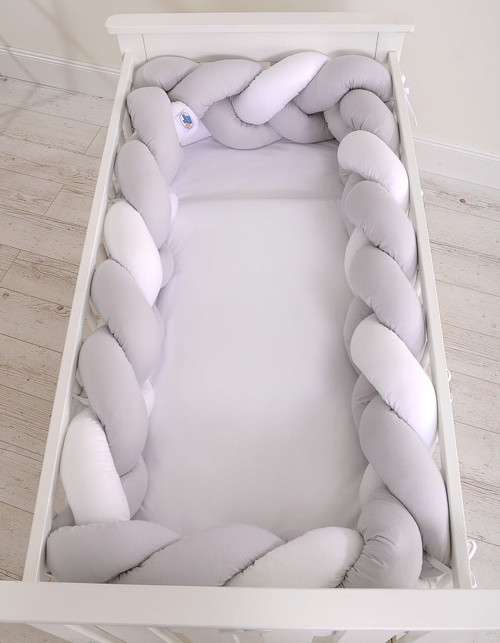 Knot bumper XXL- white-gray