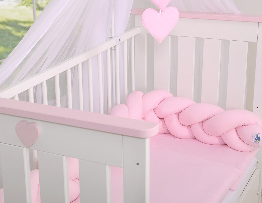 Knot bumper- pink