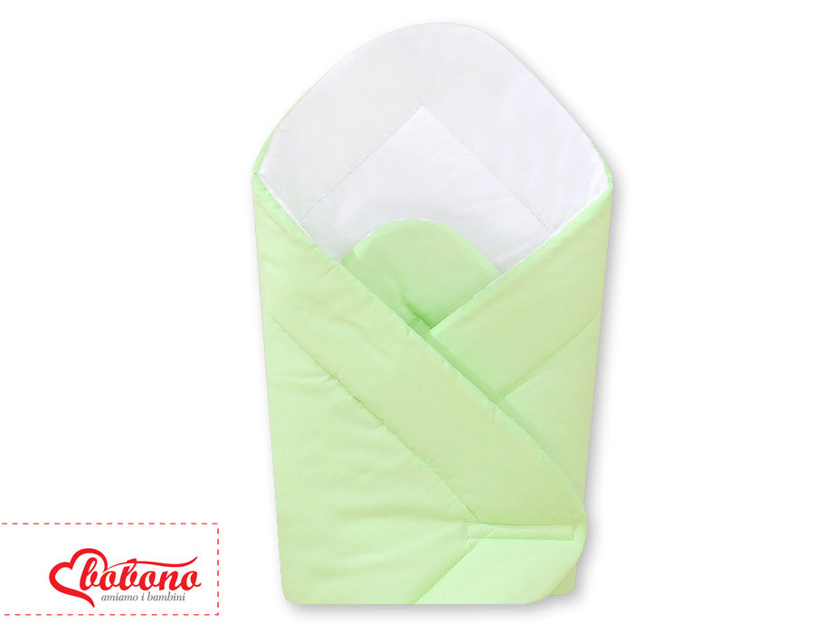 Babynest with stiffening- Little Prince/Princess green