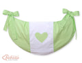 Toys bag- Hanging Hearts green