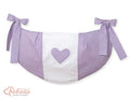 Toys bag- Hanging Hearts lilac