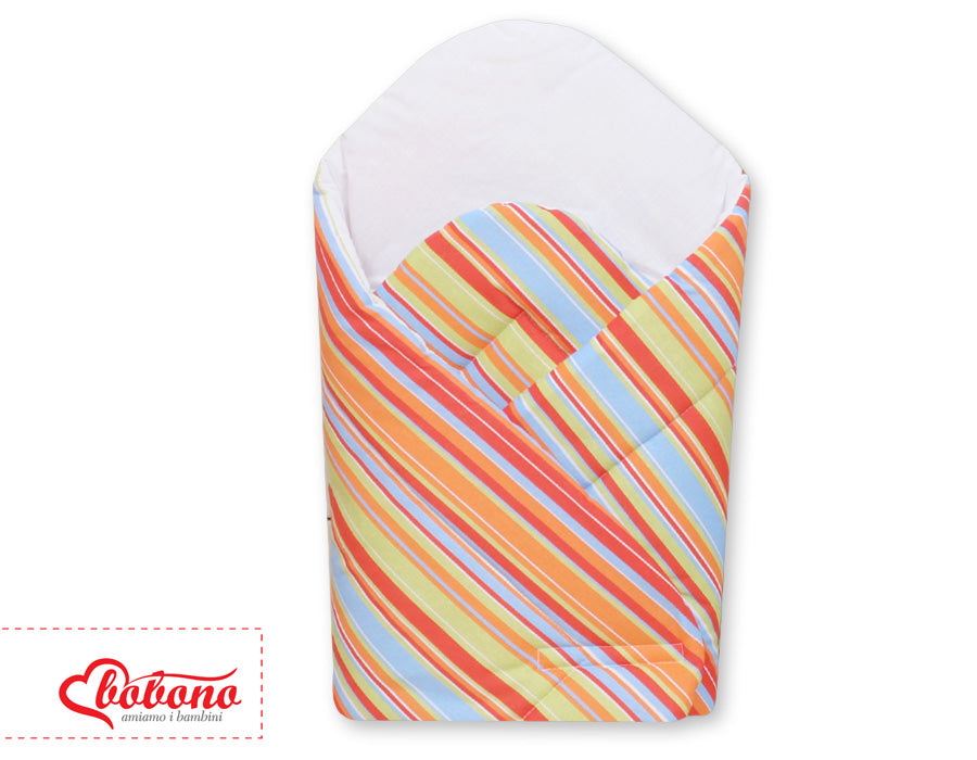 Baby nest with stiffenig- Basic orange strips