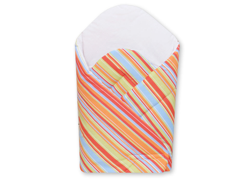 Baby nest with stiffenig- Basic orange strips