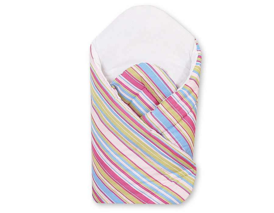 Baby nest with stiffenig- Basic lilac strips