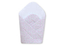 Babynest with stiffening- Hanging Hearts little pink flowers