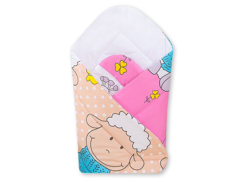 Baby nest- Basic Sheeps beige-pink