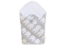 Babynest with stiffening- Elephants grey