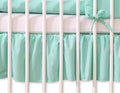 Dust Ruffle-Masking flounce 140x70cm- Hanging Hearts mint