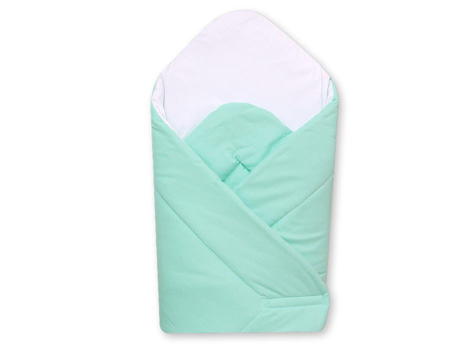 Babynest with stiffening- Hanging Hearts mint