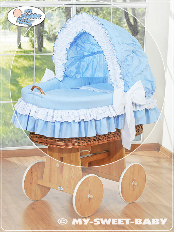 Cover set 4 pcs for Moses Basket/Wicker crib no. 58962-109 or 78962-109