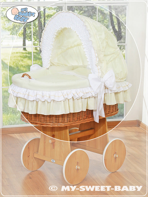 Cover set 4 pcs for Moses Masket/Wicker crib no. 58962-135 or 78962-135