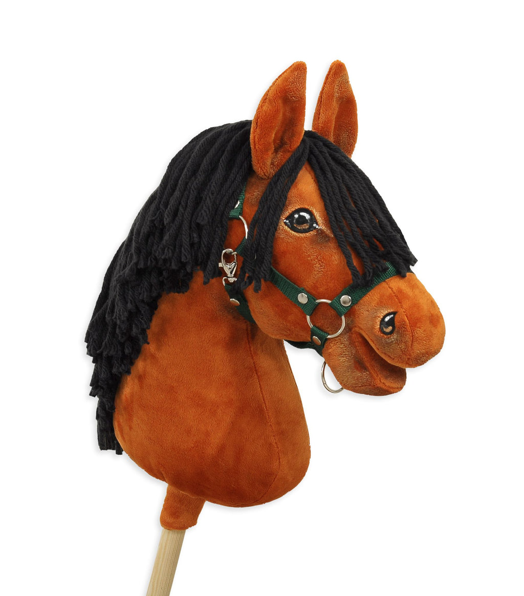 Horse on a stick Super Hobby Horse Premium - light bay horse A3