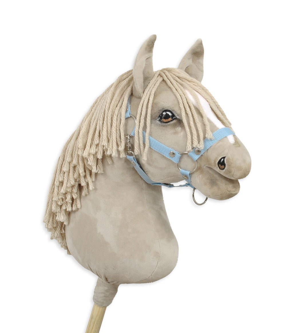 Horse on a stick Super Hobby Horse Premium - cremello horse A3