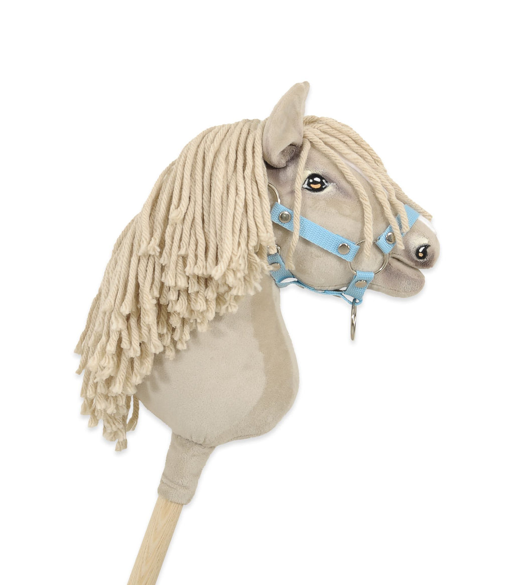 Horse on a stick Super Hobby Horse Premium - cremello horse A4
