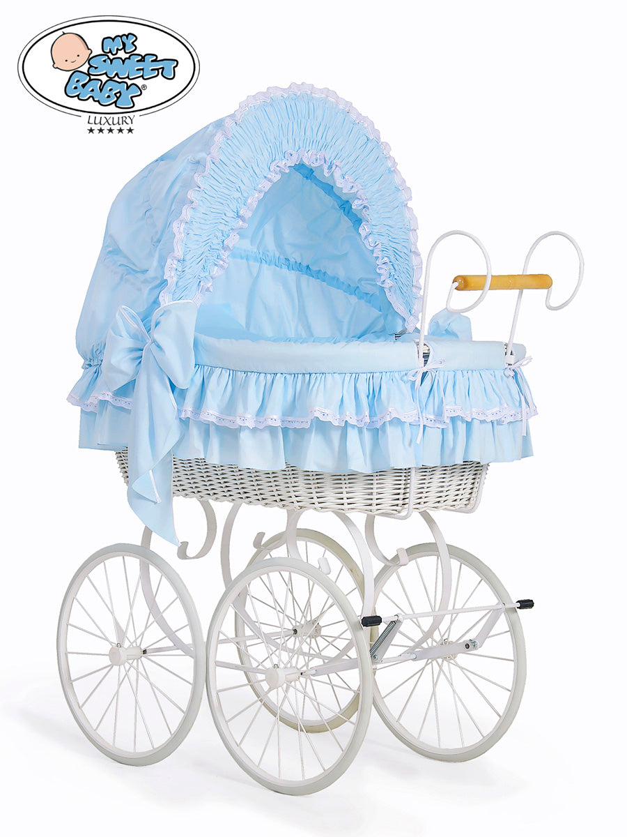 Cover set 4 pcs for Moses Masket/Wicker crib Victoria no. 2100-172 or 72100-172