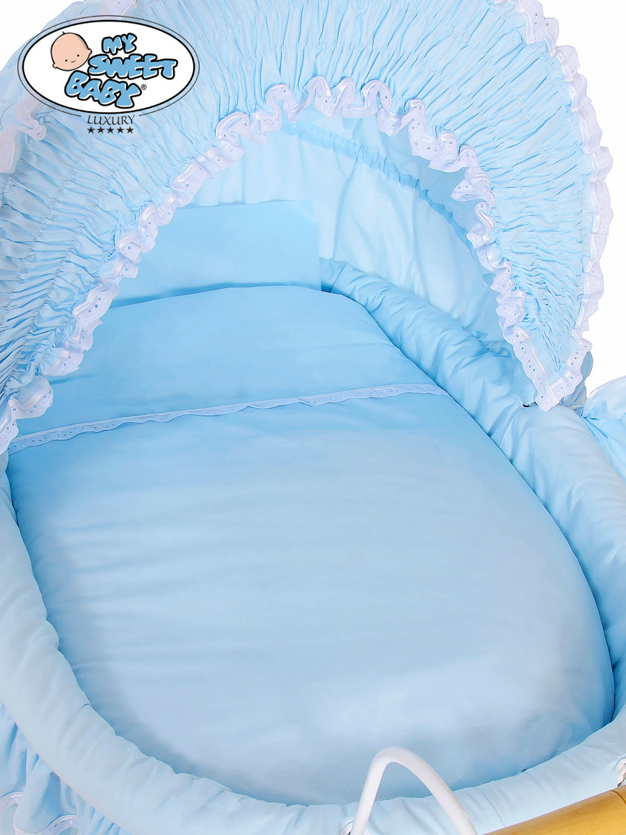 Cover set 4 pcs for Moses Masket/Wicker crib Victoria no. 2100-172 or 72100-172