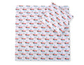Pram bedding set with duvet and pillow 2pcs - Doggies white