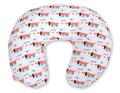 Breastfeeding Pillow Nursing Croissant Pillow, removable, Hands-Free Feeding- doggies