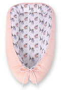 Baby nest double-sided Premium Cocoon for infants BOBONO- little doggies