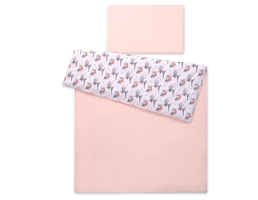 Baby cotton bedding set 2-pcs - little doggies