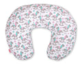 Breastfeeding Pillow Nursing Croissant Pillow, removable, Hands-Free Feeding- rocking horses
