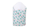 Baby nest with stiffening - hedgehogs mint