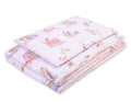 Baby cotton bedding set 2-pcs 140x200 Junior - fairy-tale princesses