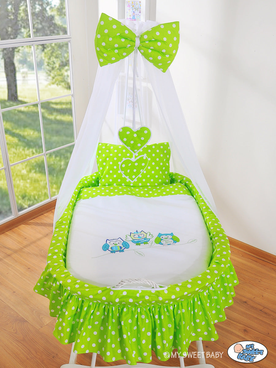 Cover set 4 pcs for Moses Basket/Wicker crib no. 99690-428/79690-428
