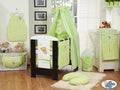 Canopy made of  fabric- Good Night green