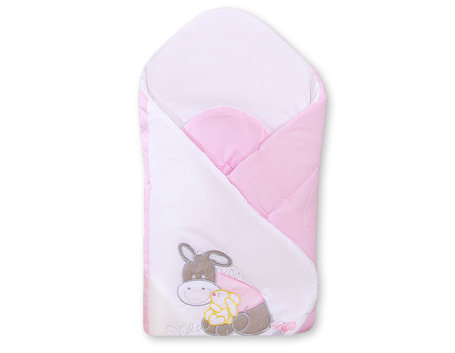 Babynest with stiffening- Donkey Luca pink