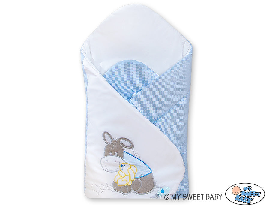 Babynest with stiffening- Donkey Luca blue