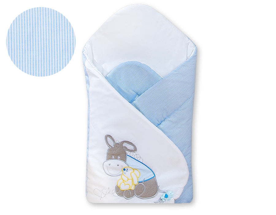 Babynest with stiffening- Donkey Luca blue