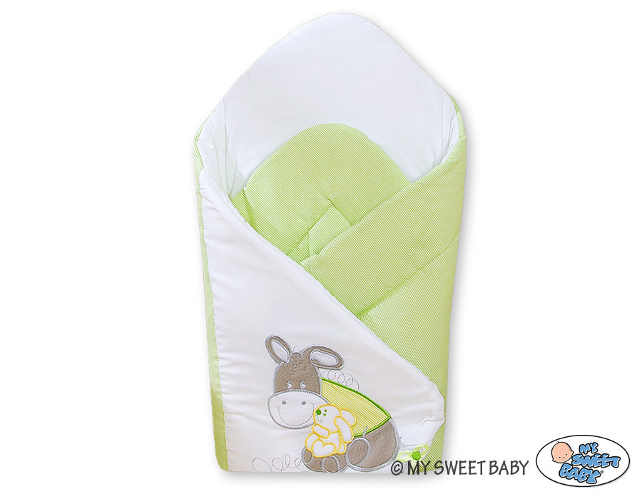 Babynest with stiffening- Donkey Luca green