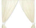 Curtains for baby room- Milo- Teddy Bear with heart white