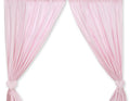 Curtains for baby room- Milo- Teddy Bear with heart pink