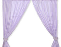 Curtains for baby room- Milo- Teddy Bear with heart lilac